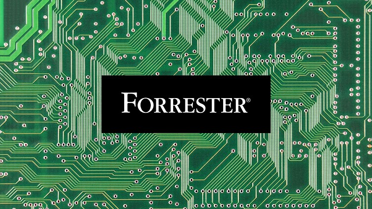 Forrester 회로 기판 로고