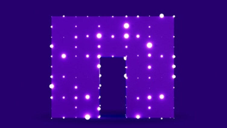 Logo NetApp con luci