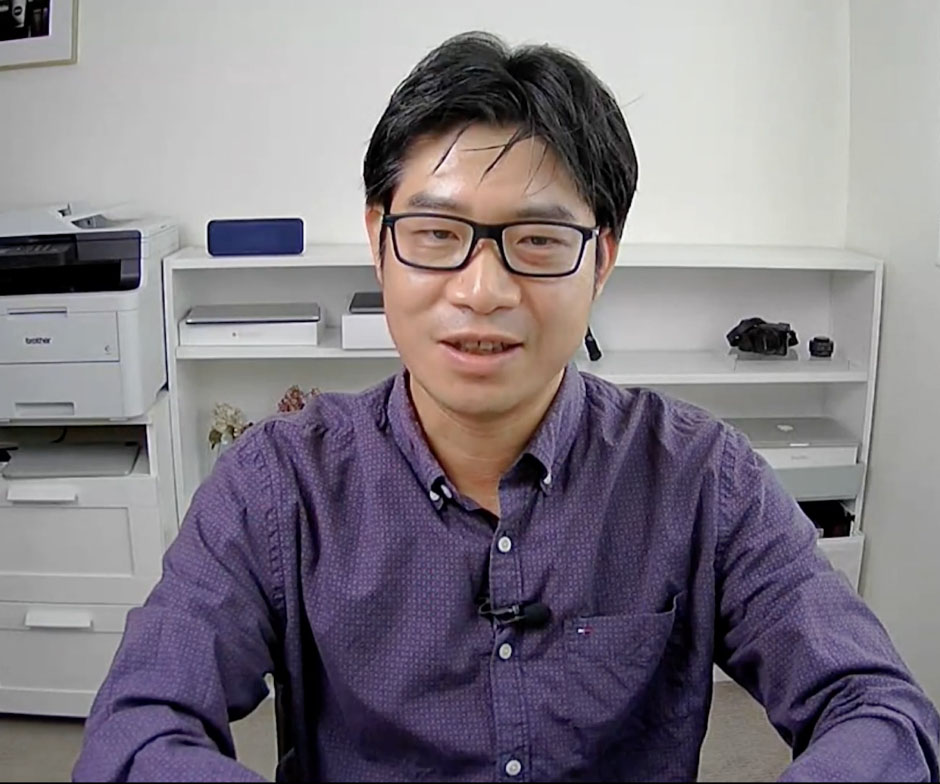 NetApp Learning Services – Videostandbild mit Kursleiter