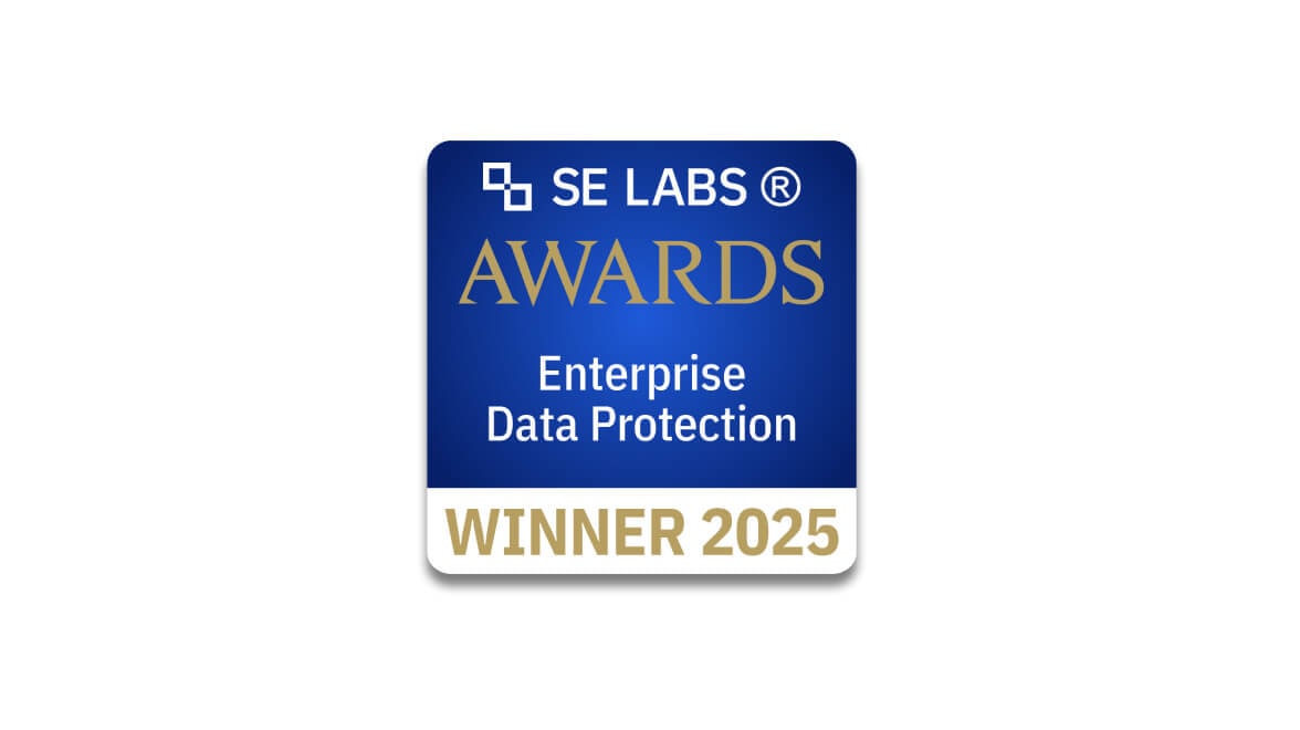 SE Labs 獎項：企業資料保護，2025 年度獲獎者