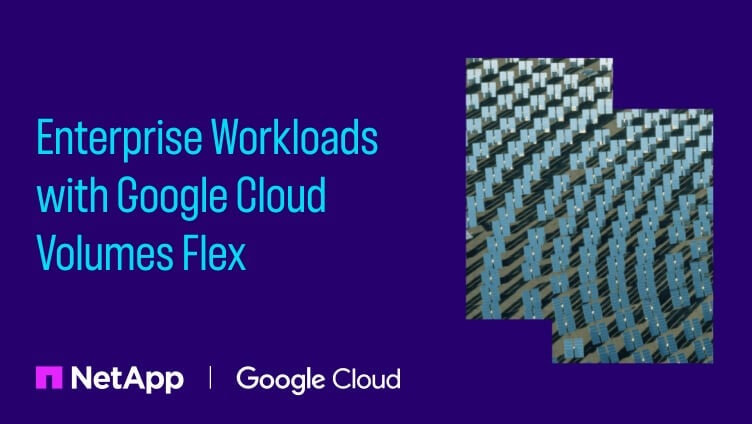 ENTERPRISE WORKLOADS WITH GOOGLE CLOUD VOLUMES FLEX
