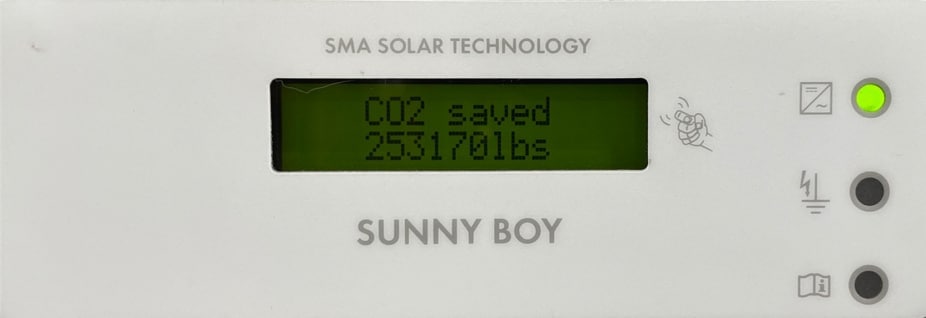 Sunny Boy SMA solar measurement device