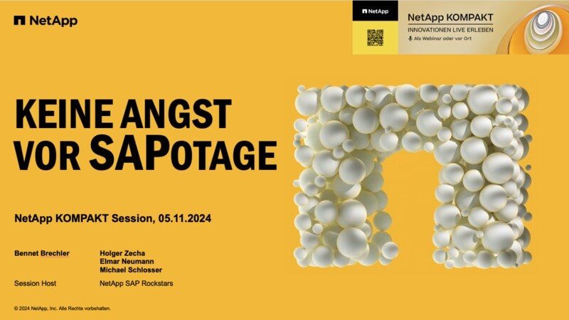 Keine Angst vor SAPotage-Datensicherheit und Integrität für den SAP Betrieb