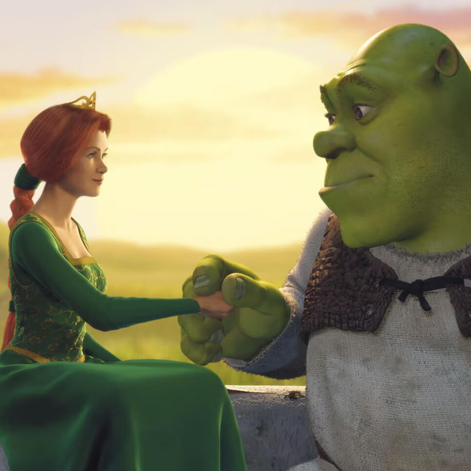 dreamworks shrek and fiona