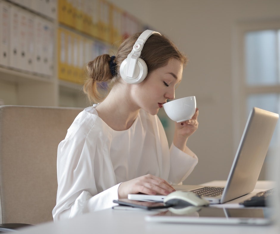 working from home