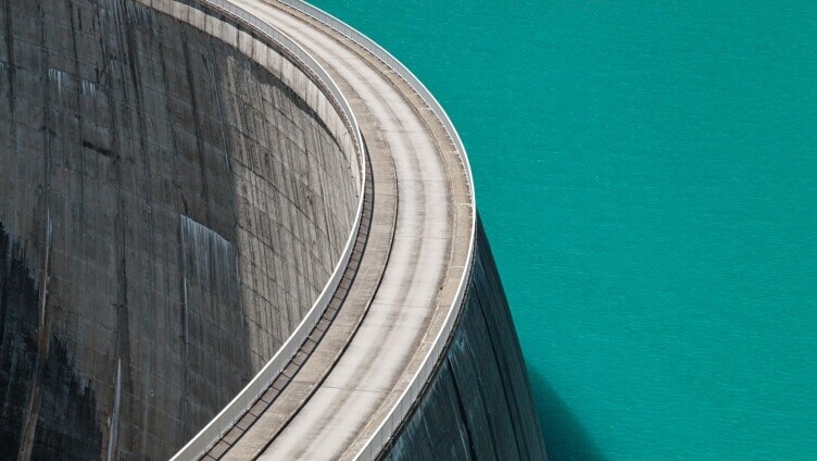 Bridge on the water