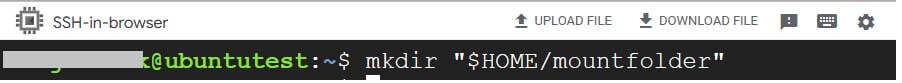 Create directory