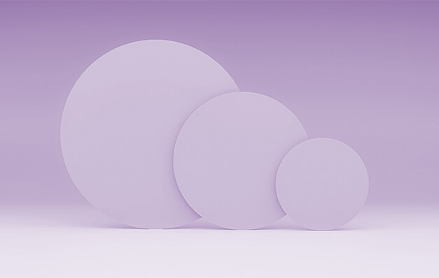 purple abstract shapes