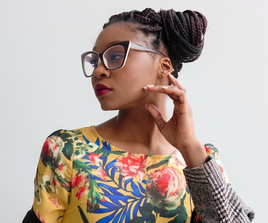 A person looking away from the camera