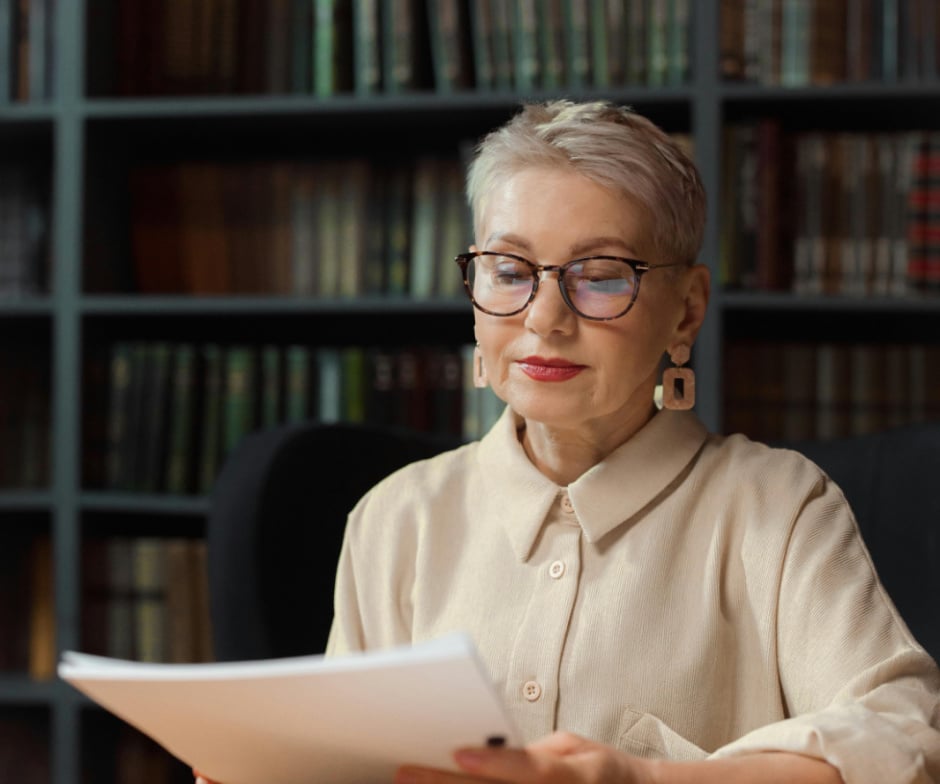 Person reading