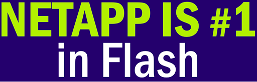 フラッシュ市場でNo.1のNetApp