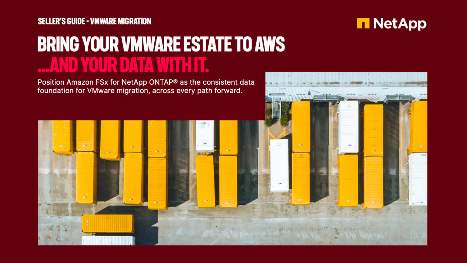 Bring your vmware estate to aws and your data with it