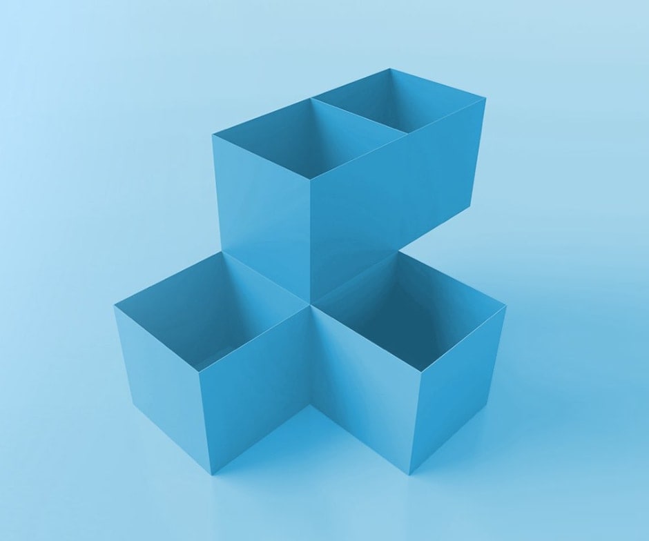 empty cubes