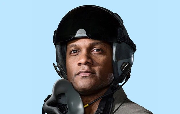 headshot of a military pilot