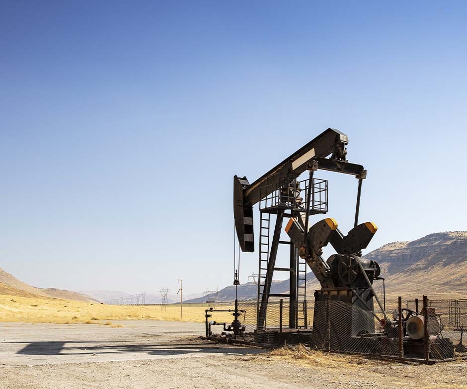 Máquina para la extracción de petróleo