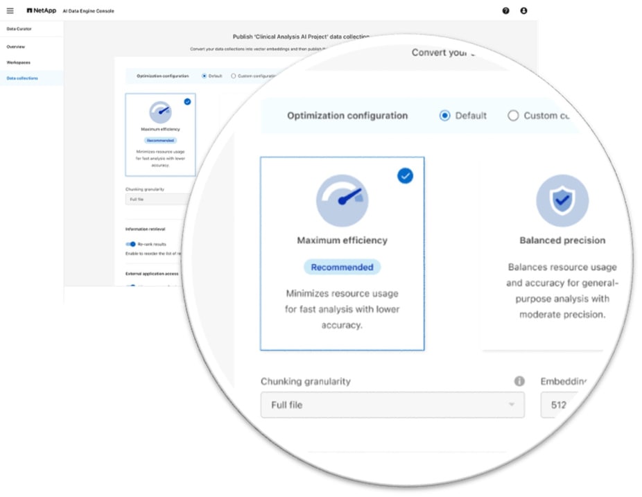 optimization configuration snapshot