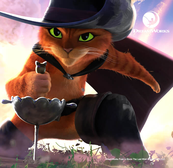 Dreamworks Puss in Boots