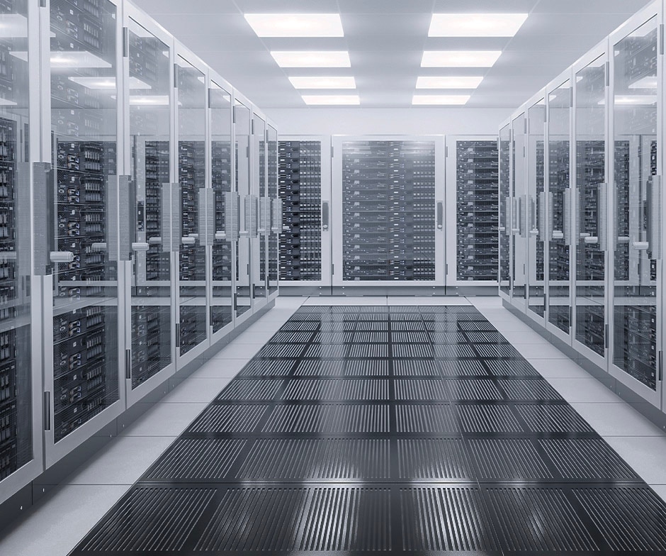 storage room for servers