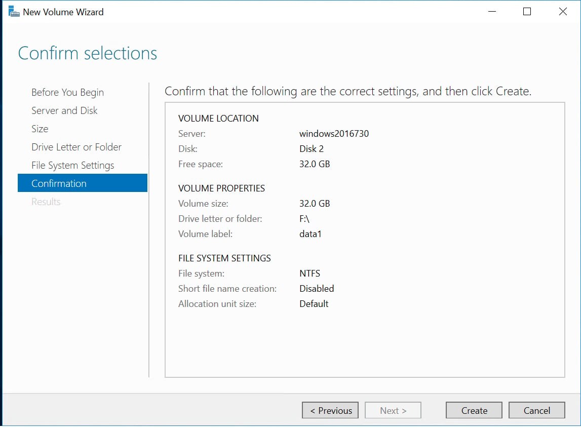 Unmanaged disks