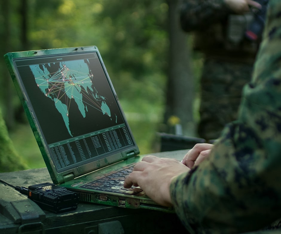 Abruf militärischer Daten 