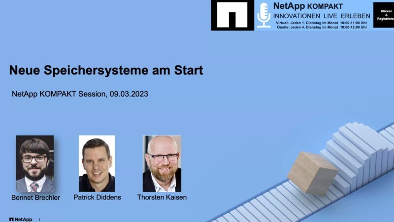 Neue Speichersysteme am start