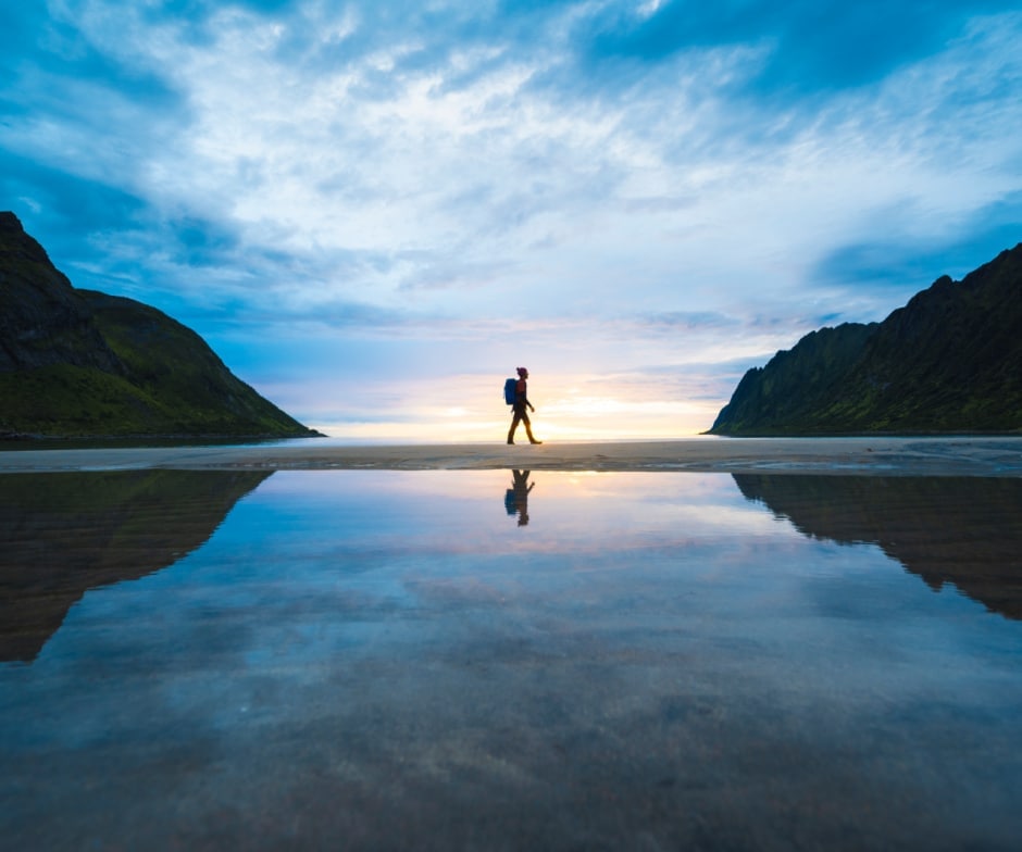Person walking
