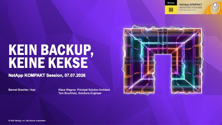 Kein Backup, keine Kekse