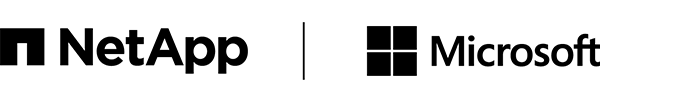 NetApp Azure Lockup logo