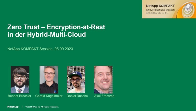 Zero Trust - Encryption at Rest