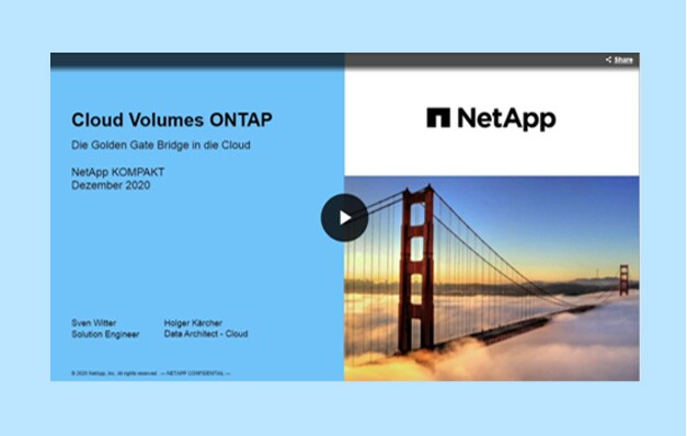 Cloud Volumes ONTAP