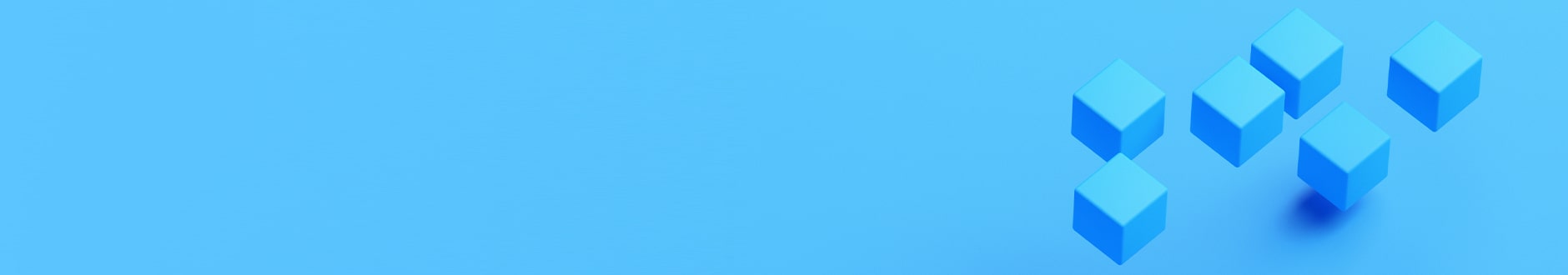 cubos azules