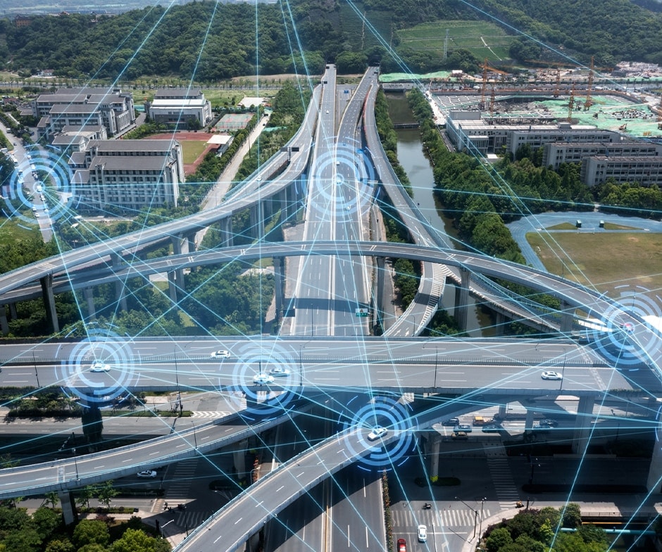 Imagen de coches conectados