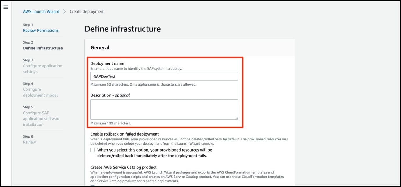 Define Infrastructure