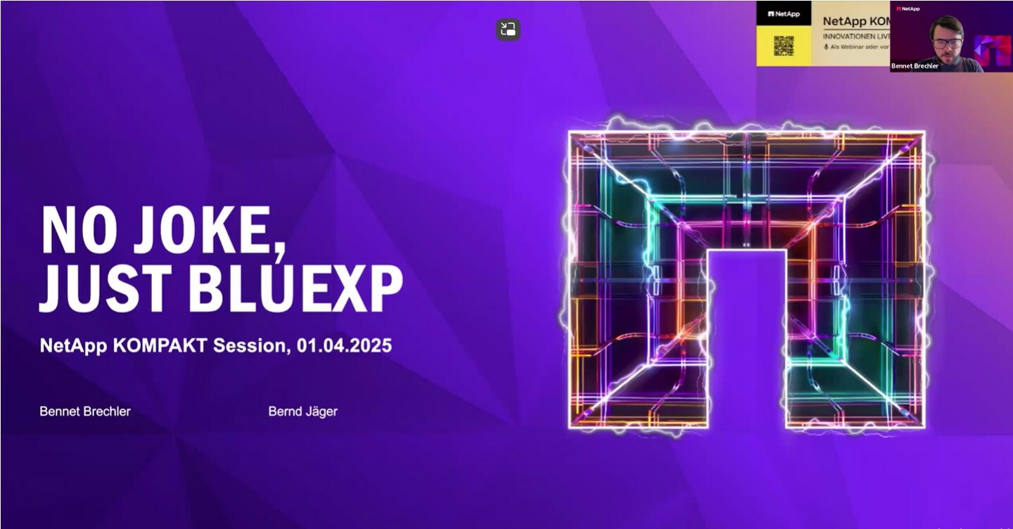 NO JOKE, JUST BLUEXP