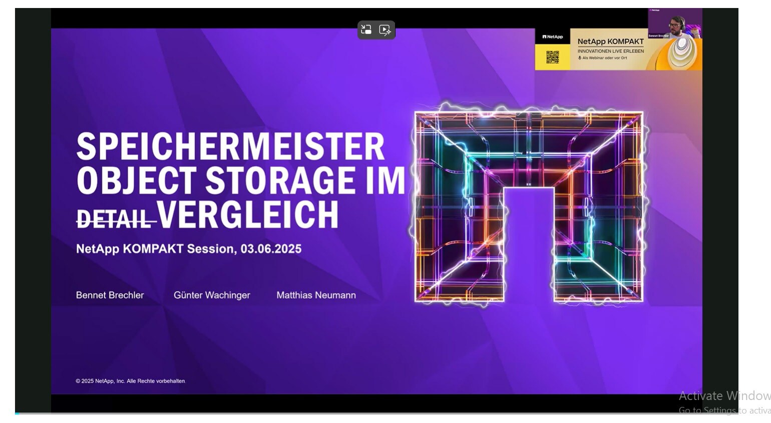 Speichermeister - Objekt-Speicher im Detail