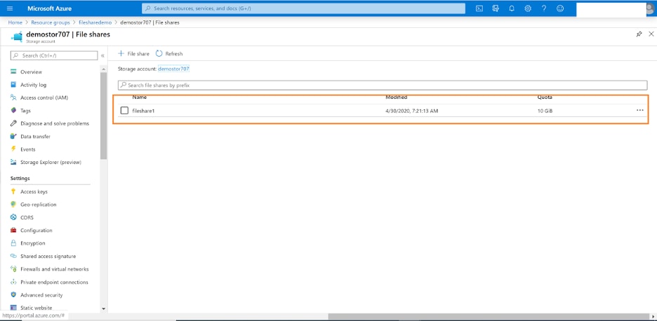 The file is now created.