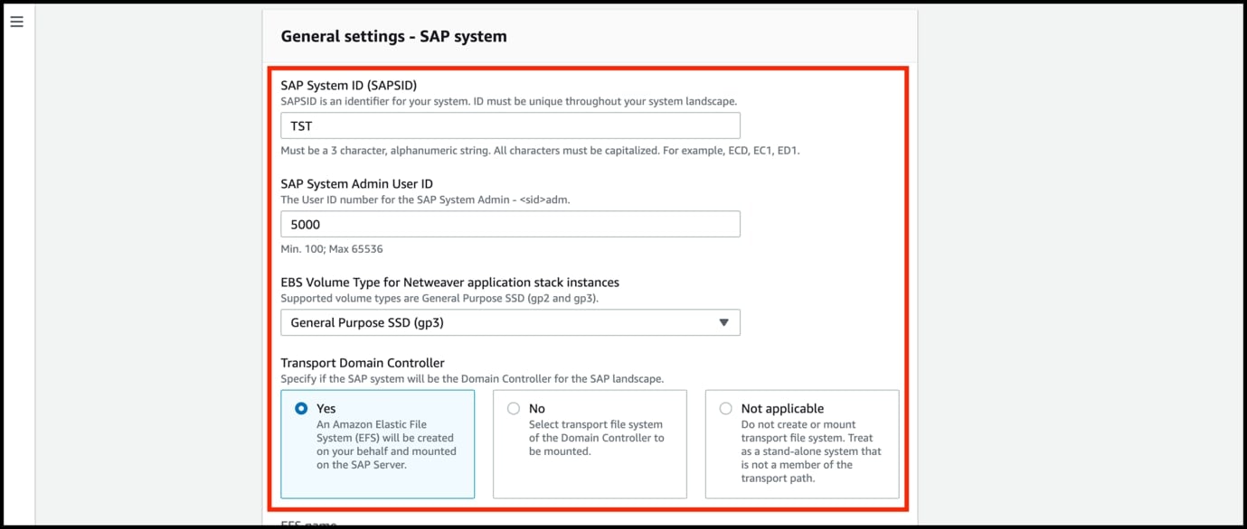 Generl Setting