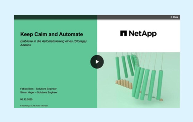 Keep Calm and Automate