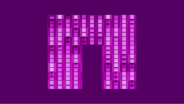 Logo NetApp en forme d'arche