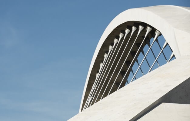 Concrete archway