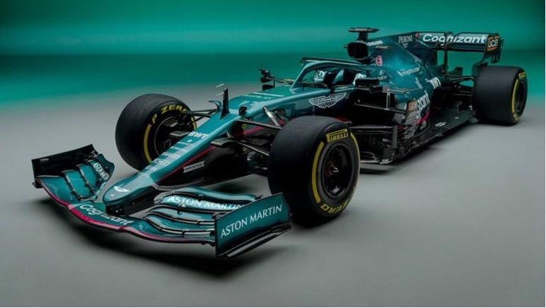 Aston Martin F1 Race car