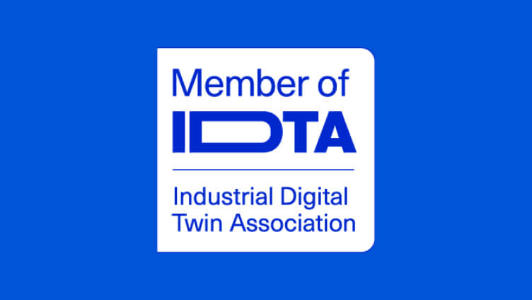 Miembro de IDTA: Industrial Digital Twin Association (asociación industrial de gemelos digitales)
