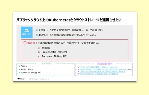 パブリッククラウド上のKubernetesとクラウドストレージをいい感じで連携させたい