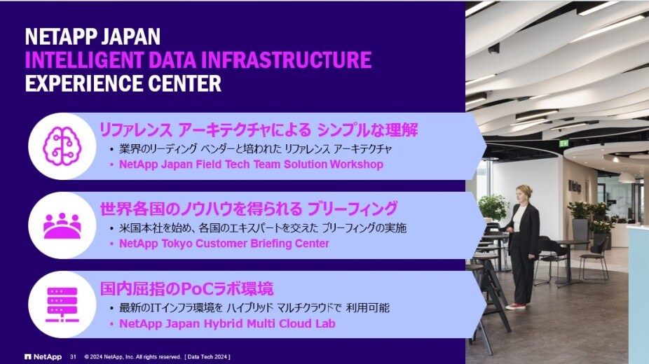 ネットアップ ジャパン インテリジェント データ インフラストラクチャ