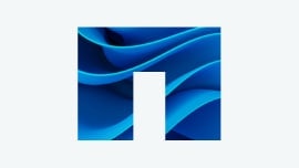 blue NetApp logo