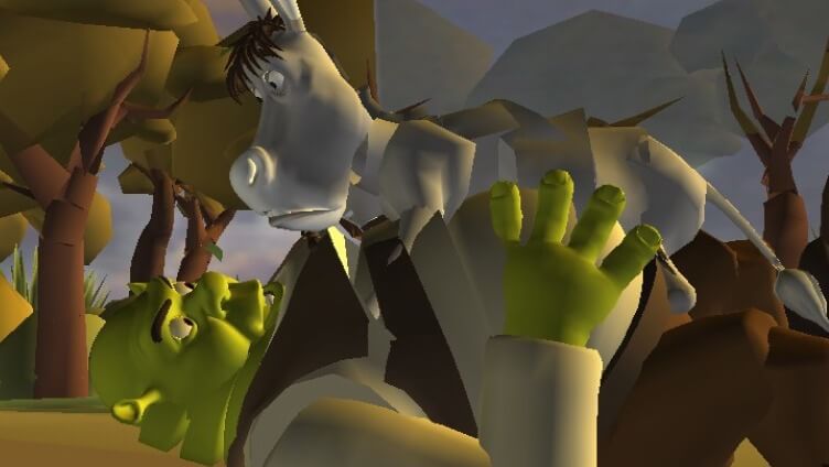 Shrek 3D layout concept