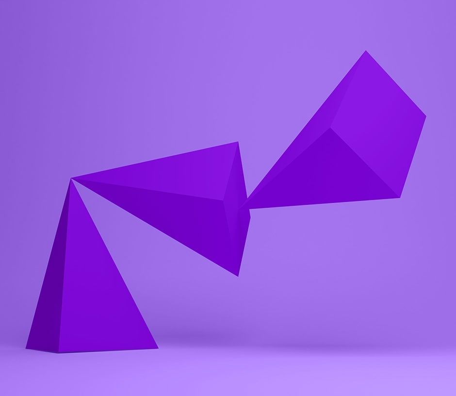 purple pyramids